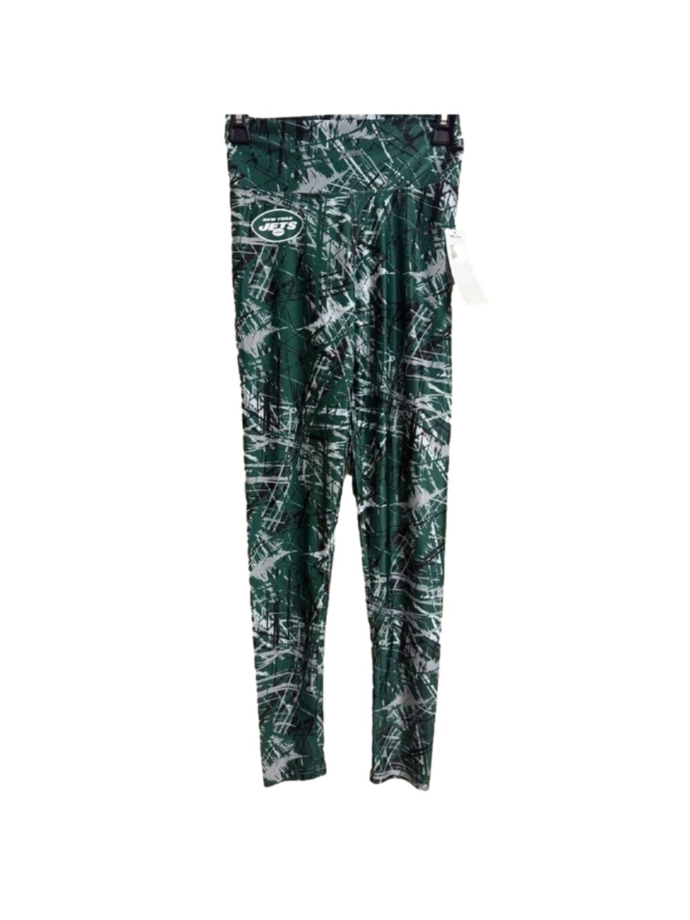Zubaz Officially Licensed NFL Jets Women's Firework Legging Size M NWT